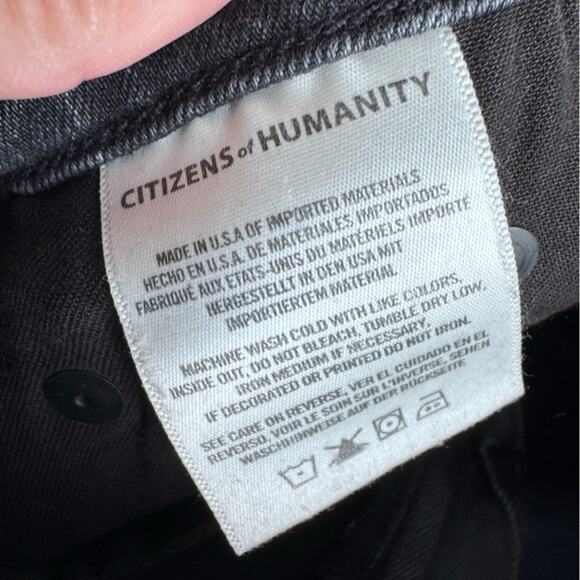 Citizens of Humanity Rocket Ankle Skinny Jeans Size 28 or 6 Organic Cotton high - Picture 10 of 14
